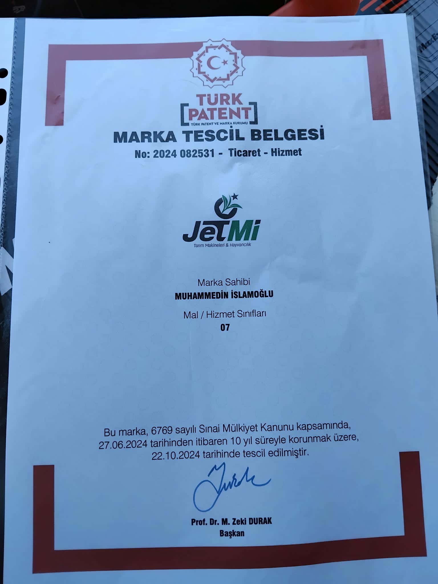 JetMi Diploma ve Sertifika